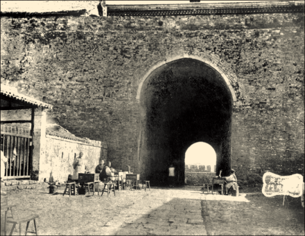朝阳门（中山门）旧影（1888年）