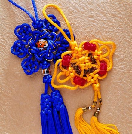 各式各样的中国结