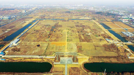 鸟瞰明中都皇故城