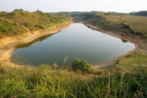 筑卫城遗址一角