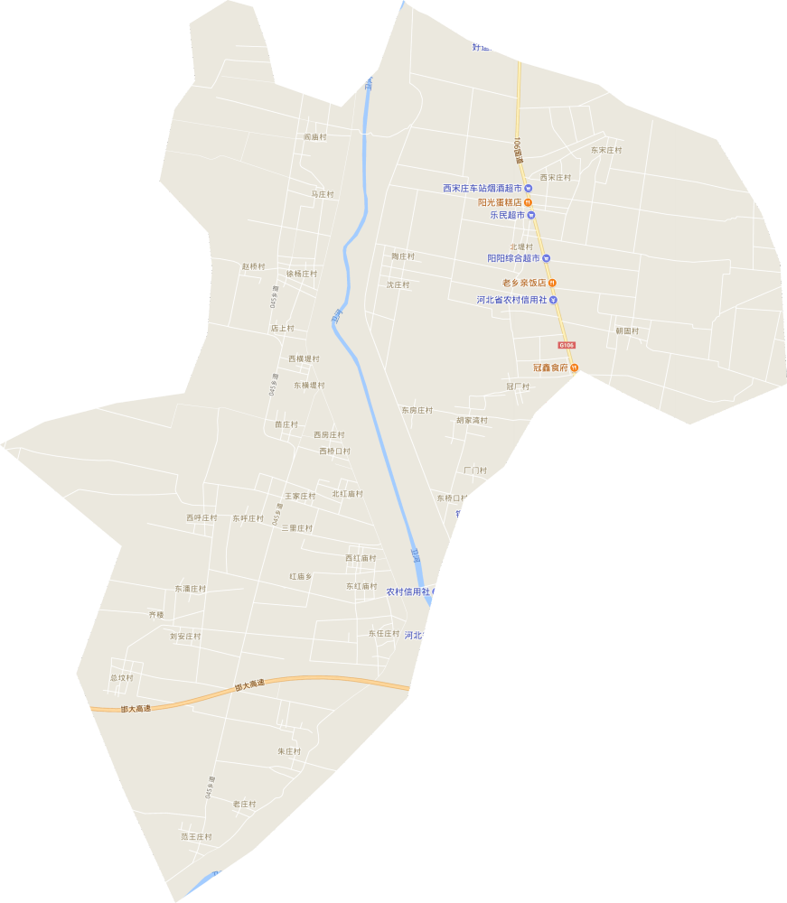 红庙乡电子地图