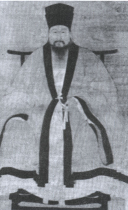 陆龟蒙坐像 