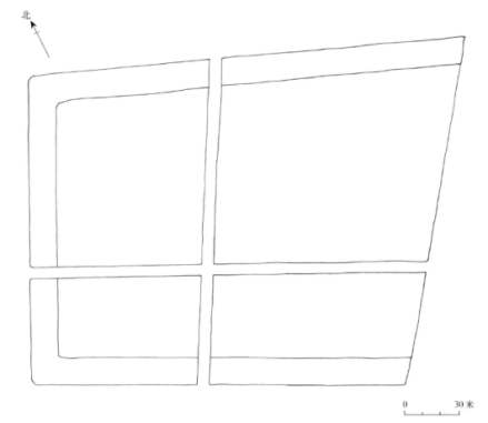 下古城子城址平面图