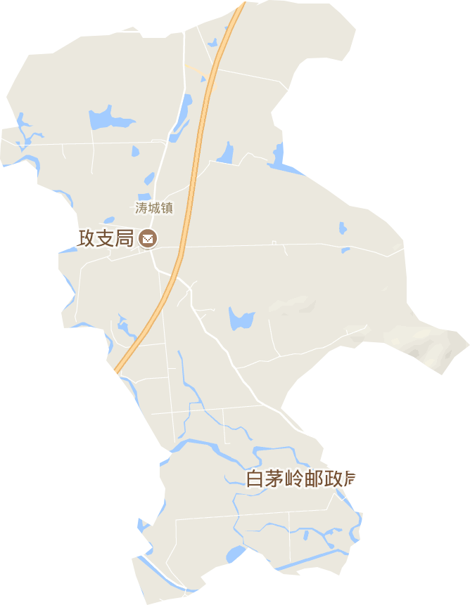 涛城镇电子地图