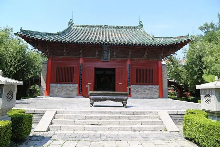 广饶关帝庙大殿正面