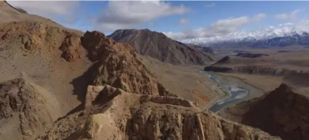 公主堡古城遗址全貌