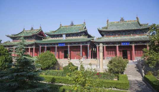 池神庙及盐池禁墙 池神庙及盐池禁墙