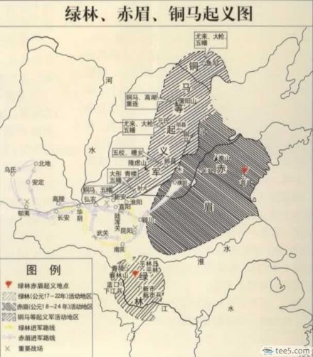 绿林、赤眉起义