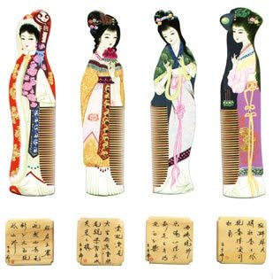 “四大美女”造型欣赏梳
