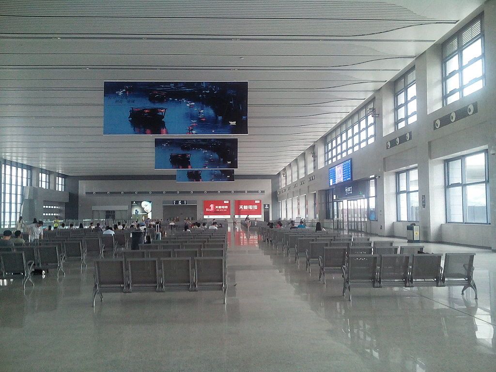 湖州站二层候车室