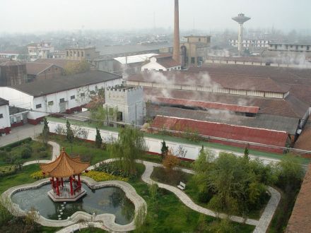 高炉酒厂局部图