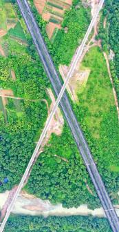金台铁路仙居段与台金高速公路交叉