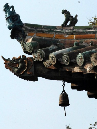 精美的凌空飞檐