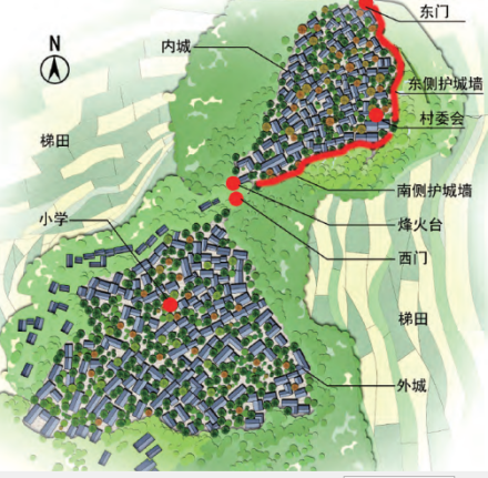 石头城总平面图