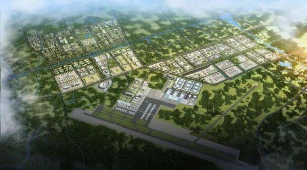 嘉兴南湖机场效果图