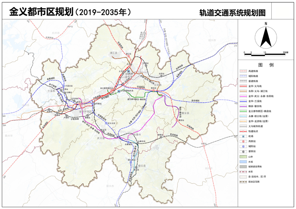 轨道交通系统规划图 