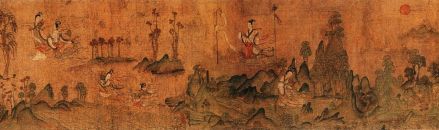 东晋 顾恺之《洛神赋图》局部