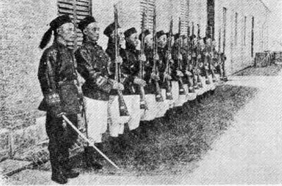 北洋海军1888式军服