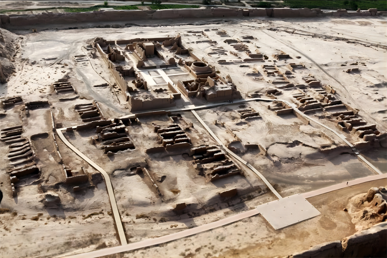 高昌故城西南大佛寺遗址