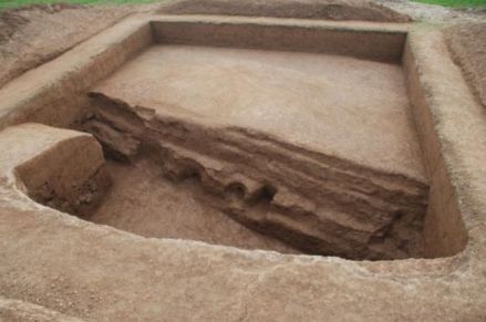 柳巷城遗址现场