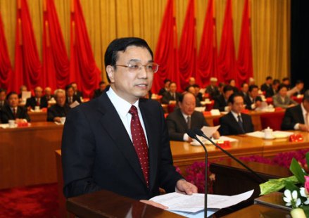 李克强在民进全会上致辞 