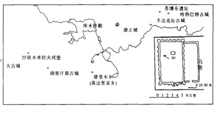 唐王城遗址位置图