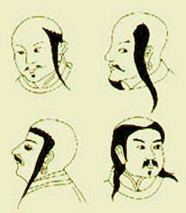 粟末靺鞨发型