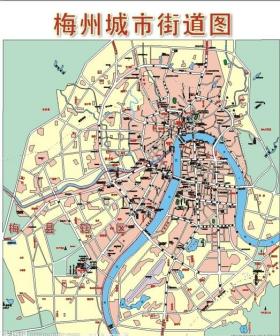 梅州地图