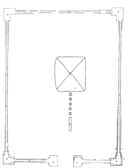 李重俊墓园布局