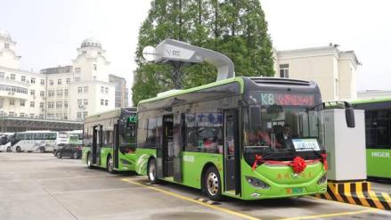 张家港钛动力超充公交车 
