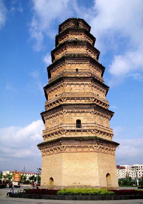 彬县开元寺塔 彬县开元寺塔