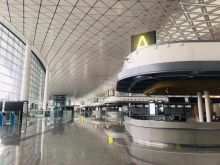长春机场T2航站楼出发大厅