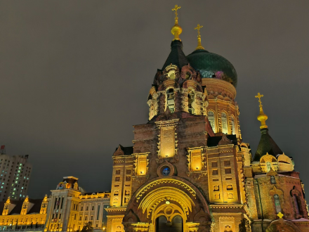  圣·索菲亚教堂（夜景）