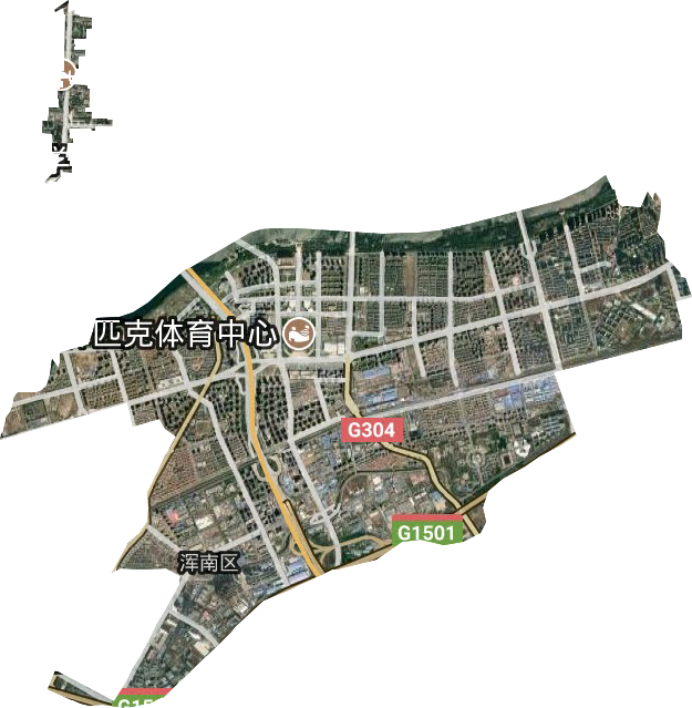 五三街道卫星图