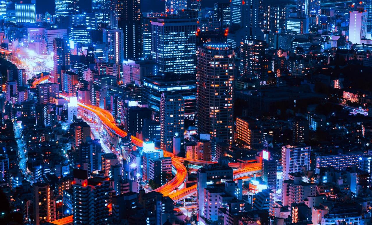 双井地区夜景