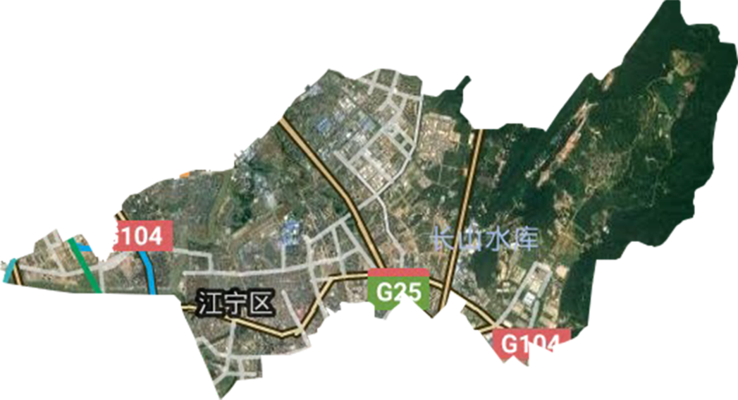 东山街道卫星图