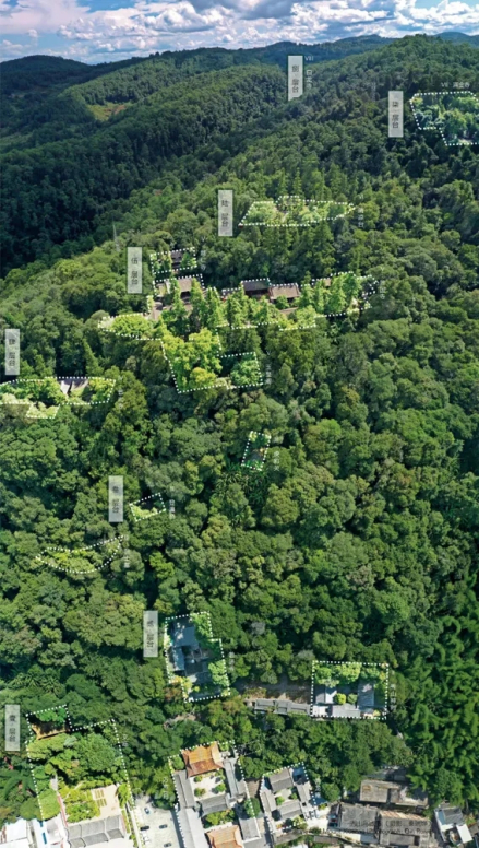 秀山古建筑群俯瞰图