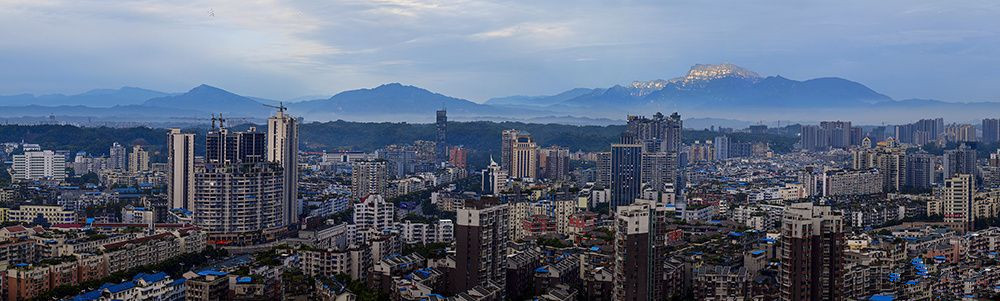 乐山市主城区
