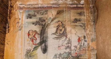 田庄全神庙东耳殿壁画