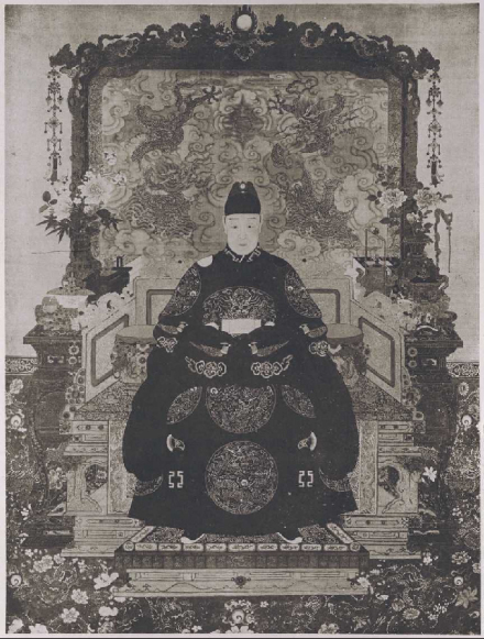 明熹宗天启皇帝朱由校画像