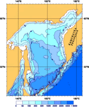 鄂霍次克海地图