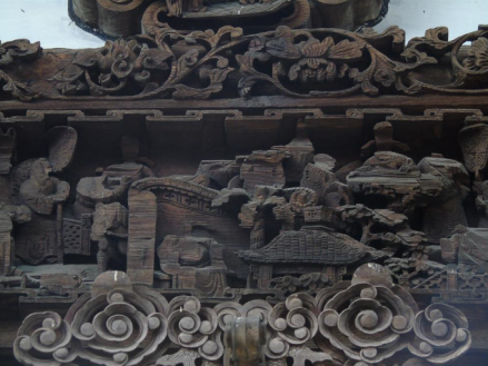 龙川胡氏宗祠木雕