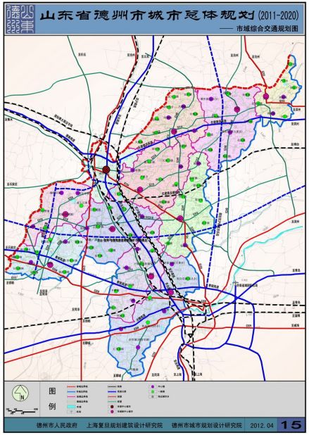 德商高速德州段规划路线图
