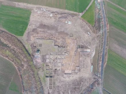 台家寺台墩航拍照