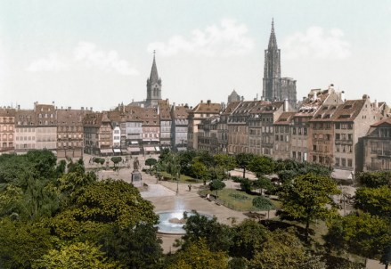 1900年 斯特拉斯堡kleber 广场