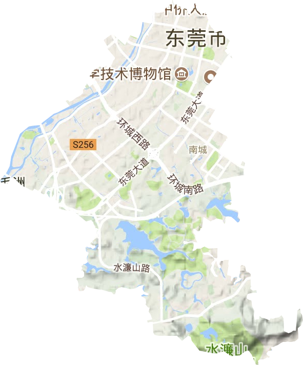 南城街道地图