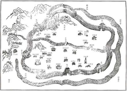 兴泉道道署驻地（兴化府府城图中有兴泉道道台驻地）