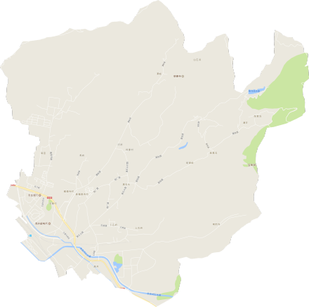 五里坨街道电子交通图