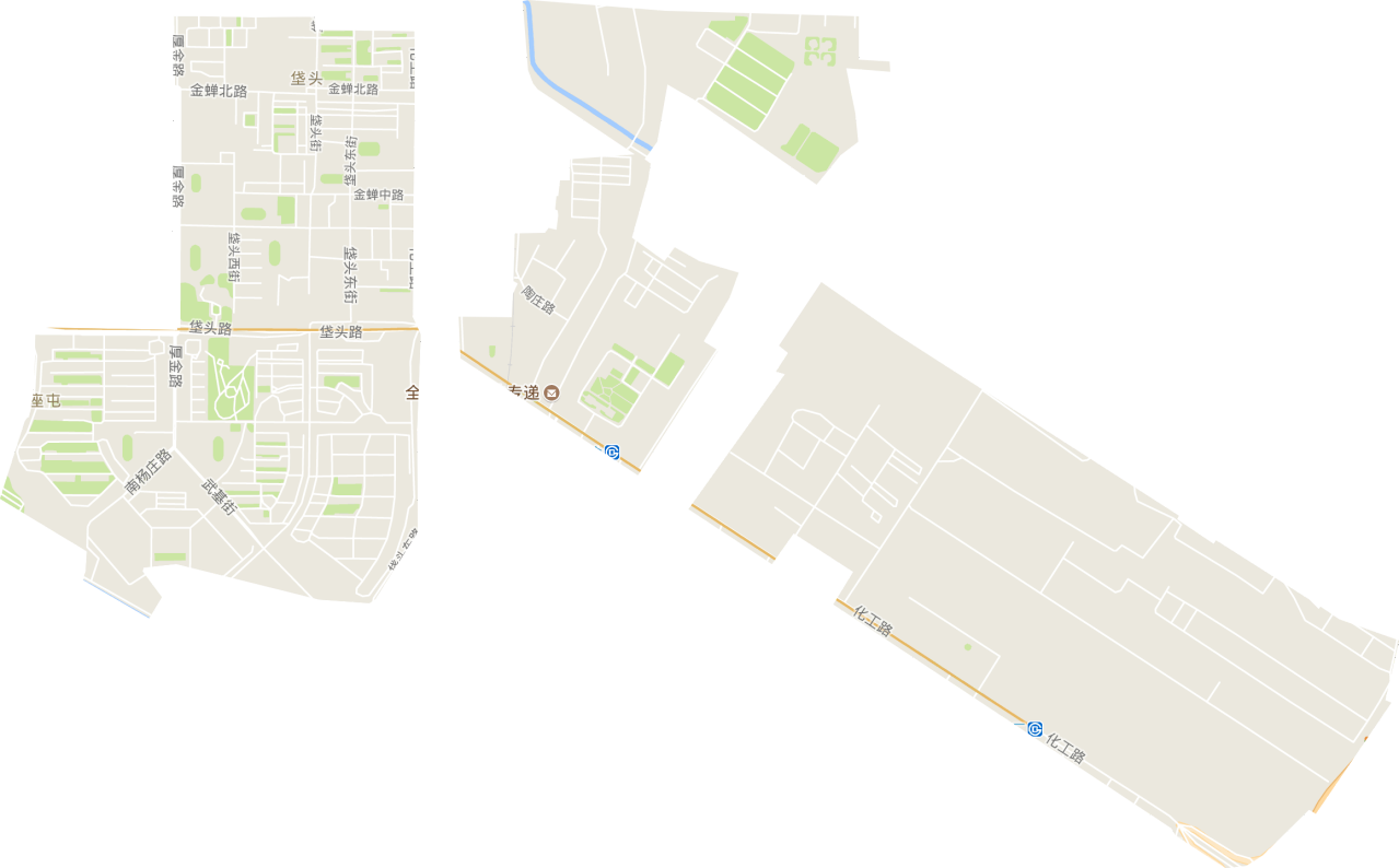 垡头街道电子交通图