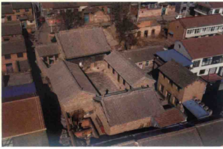 高平铁佛寺俯瞰图